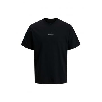 Tricou JACK &JONES Lido AOP Back Print 43760 - Negru