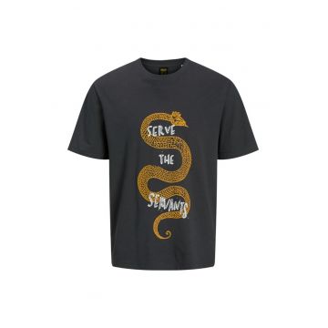 Tricou JACK &JONES Nirvana CN 48899 - Gri