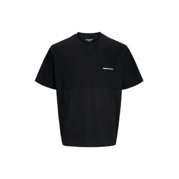 Tricou JACK &JONES Paros Abstract Backprint 40905 - Negru