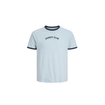 Tricou JACK &JONES Sunday Club SS25 45865 - Albastru
