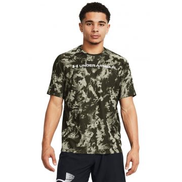 Tricou lejer pentru antrenament Tech™ ABC Camo - Verde/Negru