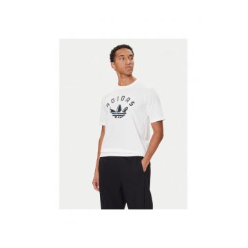 Tricou sport barbati  alb - bumbac