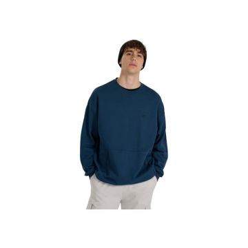 Bluza barbati  albastru - fara gluga - fara fermoar