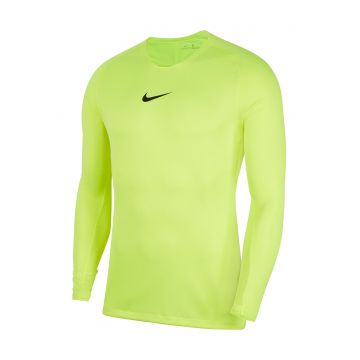 Bluza slim fit cu tehnologie Dri Fit si logo - Verde lime