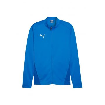 Bluza sport -  Teamgoal - albastru - fara gluga - cu fermoar