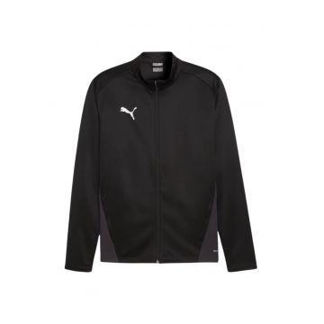 Bluza sport -  Teamgoal - negru - fara gluga - cu fermoar