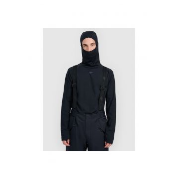 Bluza termica  barbati - gluga - poliester - Negru