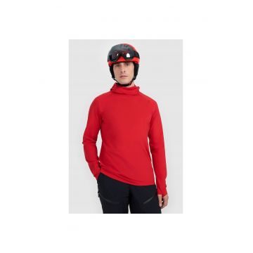 Bluza termica de ski  rosu - uscare rapida - pentru barbati