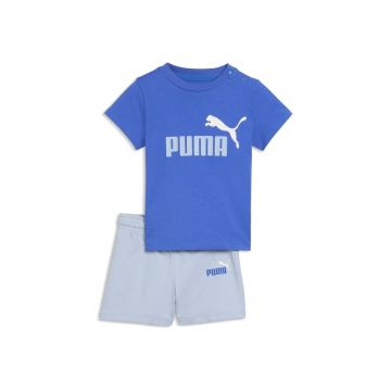 Echipament copii  Minicats Ess Tee And Shorts Set Inf - Albastru