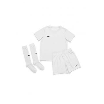 Echipament sportiv baieti -  Poliester - Alb/Negru - Alb