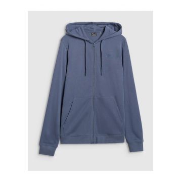 Hanorac Barbati  cu Gluga Reglabila - Trening - Tricot French Terry - 80% Bumbac - Fermoar Frontal - Sportstyle - 74679