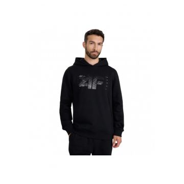 Hanorac barbati -  negru - fara fermoar - stil de viata