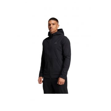 Hanorac sport barbati  Designed For Training - Cold.rdy - negru - material tehnic