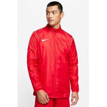 Jacheta cu logo contrastant pentru fotbal - Rosu