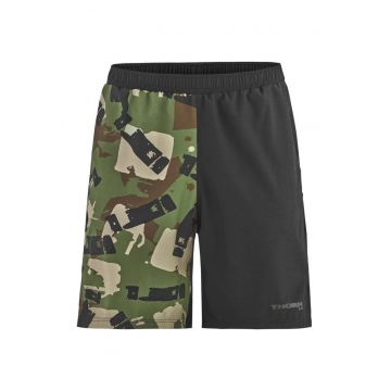 Pantaloni scurti de antrenament barbati - Camo - uscare rapida - poliester