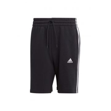 Pantaloni scurti  essentials fleece m - Bumbac - Negru