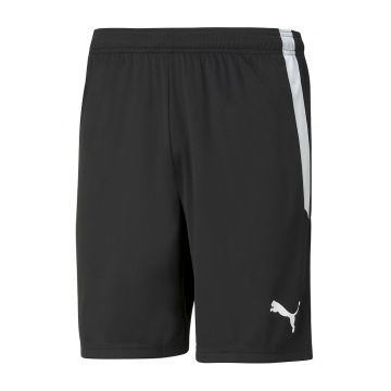 Pantaloni scurti pentru fotbal teamLIGA - Alb/Negru stins