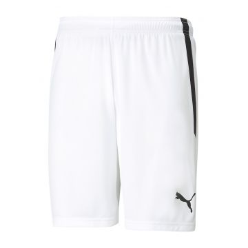 Pantaloni scurti pentru fotbal teamLIGA - Alb/Negru