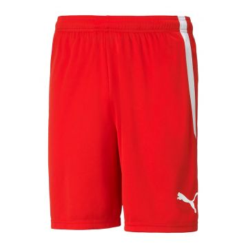 Pantaloni scurti pentru fotbal teamLIGA - Rosu/Alb