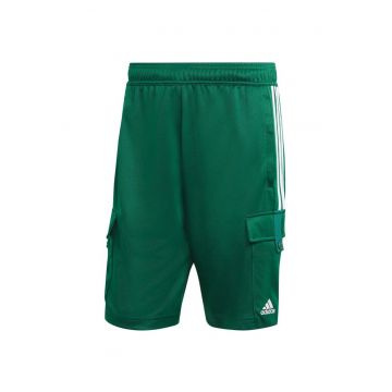 Pantaloni scurti  tiro cargo - Poliester - Verde