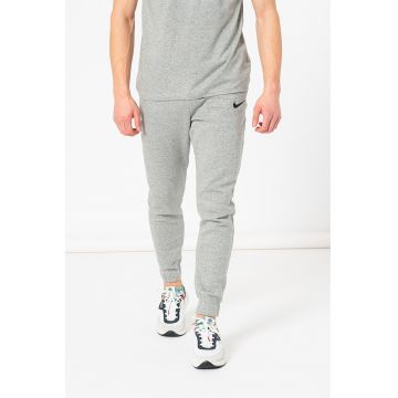 Pantaloni sport pentru barbai -  buzunare laterale - Negru/Gri melange