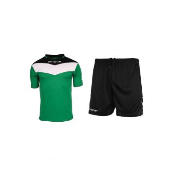 Set de sport -  Poliester - Marime XXXS - Negru/Verde