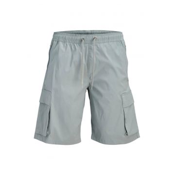Short JACK &JONES Cole Axis Tech Cargo Mid 59583 - Albastru deschis