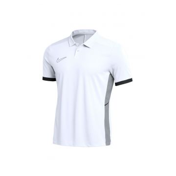 Tricou polo  Dri-Fit Academy 25 SS - poliester - alb