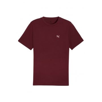 Tricou sport barbati -  Ess Elevated Tee - visiniu - bumbac -