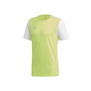 Tricou sport  Estro 19 - Poliester - Alb/Galben