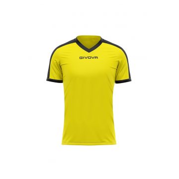 Tricou sport  Revolution - Negru/Galben