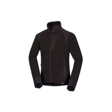 Bluza fleece Polartec®Micro 200gr barbati Tribec Mincol - Negru