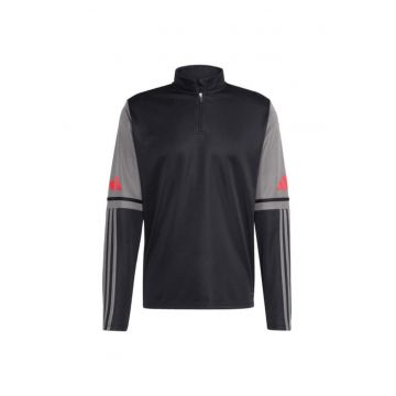 Bluza sport barbati -  Squadra 25 - negru - material respirabil -