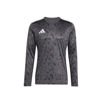 Bluza sport barbati  Team Icon 25 - maneca lunga - gri - poliester reciclat