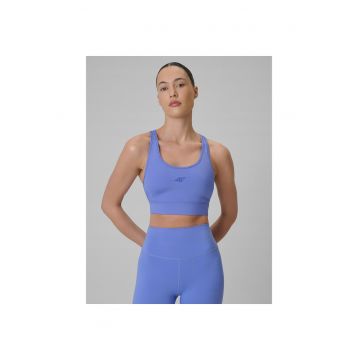 Bustiera sport dama -  uscare rapida - albastra