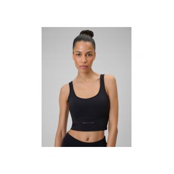 Bustiera yoga dama  tehnologie 4F Dry - uscare rapida - negru
