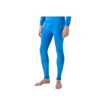 Colanti termoactivi barbati  M166 - albastri - material sintetic - croiala slim