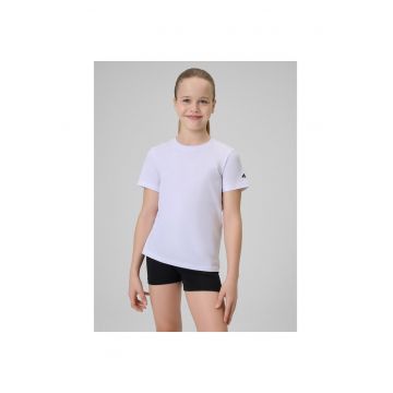 Echipament sportiv copii  bumbac respirabil - alb/negru -