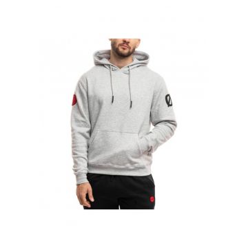 Hanorac  gri/argintiu - fara fermoar - barbati - Oz93888