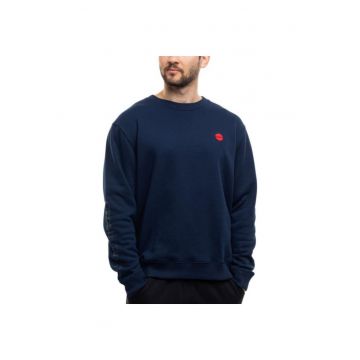 Hanorac  lifestyle - bleumarin - fara gluga