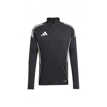 Hanorac sport barbati -  Tiro 25 - negru - cu fermoar 1/2