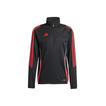 Hanorac sport  Tiro 24 - antrenament - barbati - culoare neagra