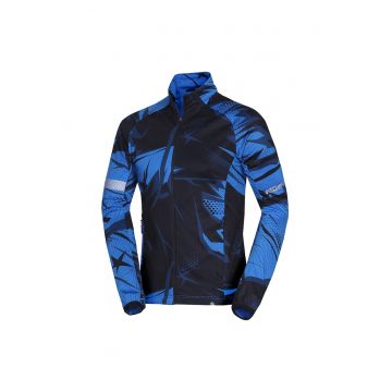 Hanorac tehnic skialp barbati SULOV 1 - Negru/Albastru