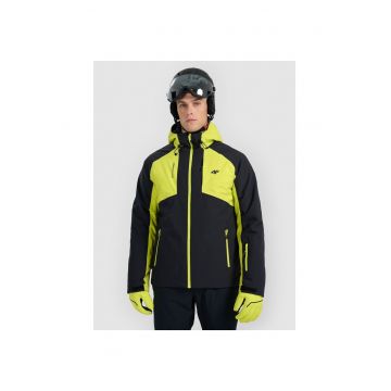 Jacheta de schi barbati -  poliester - verde/negru -