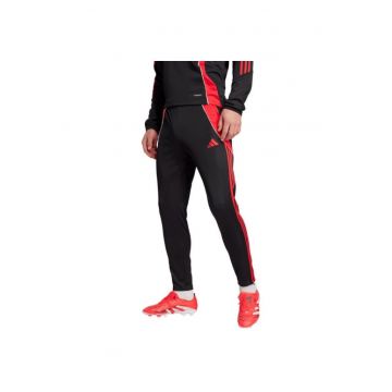 Pantaloni de trening  Tiro 24 Slim M JP2489 - negru/rosu