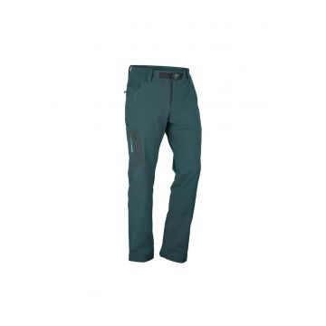 Pantaloni elastici de drumetie pentru barbati Gavin - Verde inchis