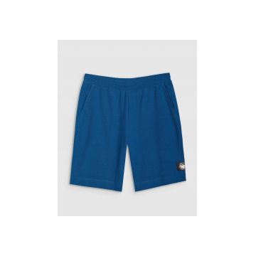 Pantaloni scurti de trening  turcoaz - bumbac