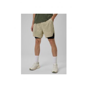 Pantaloni scurti sport barbati WSS26TFSHM1424-83S - 4F - Bej