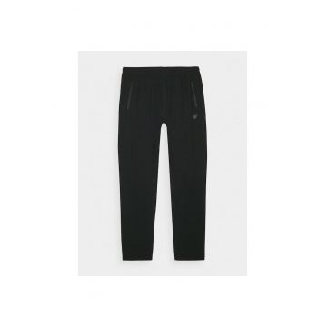Pantaloni sport barbati -  poliester - uscare rapida - negru