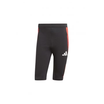 Pantaloni sport barbati -  scurti - negru - material sintetic